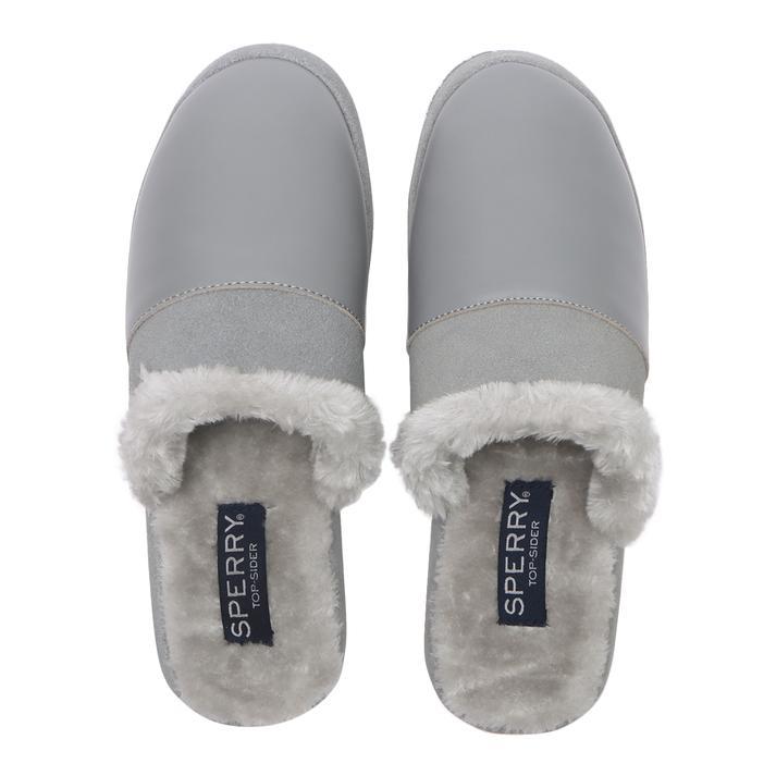 SPERRY TOPSIDER スペリートップサイダー CAPE MAY MULE SLIPPER ケープメイ ミュール スリッパー STS87990 GREY｜abc-martnet｜02