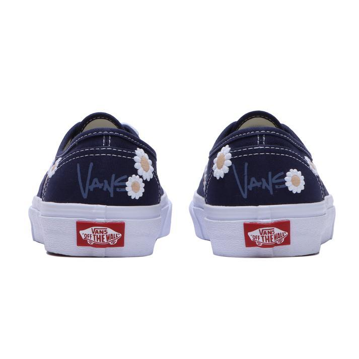 VANS ヴァンズ AUTHENTIC オーセンティック V44CF EMB.F NAVY/FLOWER｜abc-martnet｜03