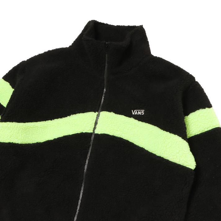 VANS ヴァンズ M Boa Fleece JKT アウター 122C1090500 BLK/GRN