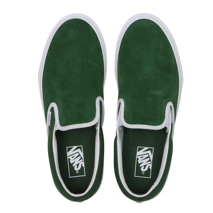 VANS ヴァンズ CLASSIC SLIP-ON クラシックスリッポン VN0A7Q5DY9H VANS CLUB GREEN｜abc-martnet｜02