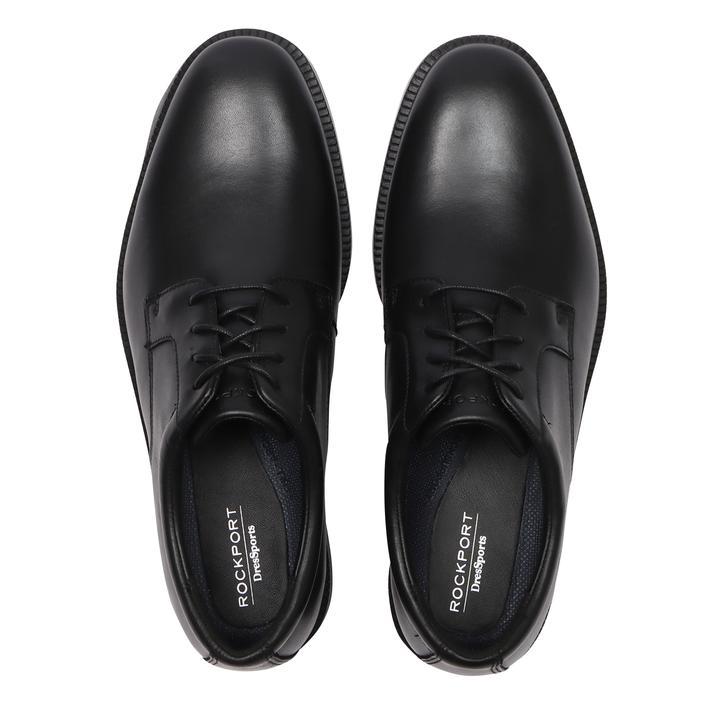 未使用級 ロックポート ドレススポーツ モダン ストレートチップ 本革　ブラック ROCKPORT（ロックポート） DRESSPORTS PREMIUM PLAIN TOE ドレスポーツ