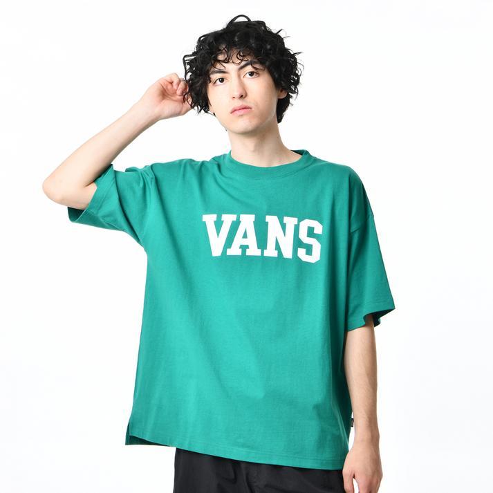 VANS ヴァンズ M VANS Logo Big TEE ショートスリーブ 123R1010500 GREEN 6365690002003