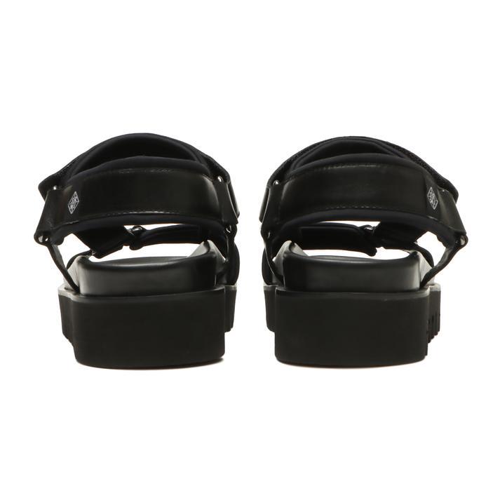 STEFANO ROSSI ステファノロッシ RICCIONE STRAP レザーサンダル SR05071 BLACK｜abc-martnet｜03