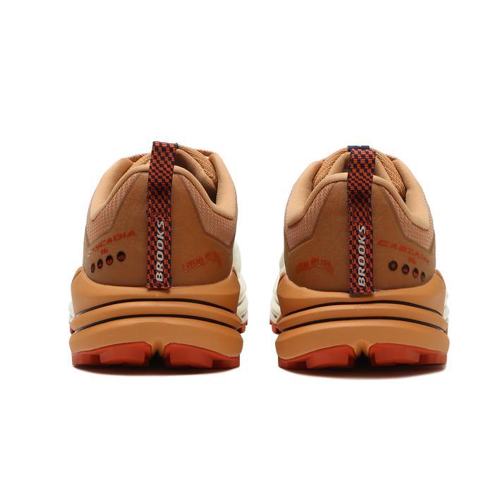 BROOKS ブルックス 25-28 Cascadia16 Cascadia16 BMM 3763 WHITE/BROWNの画像