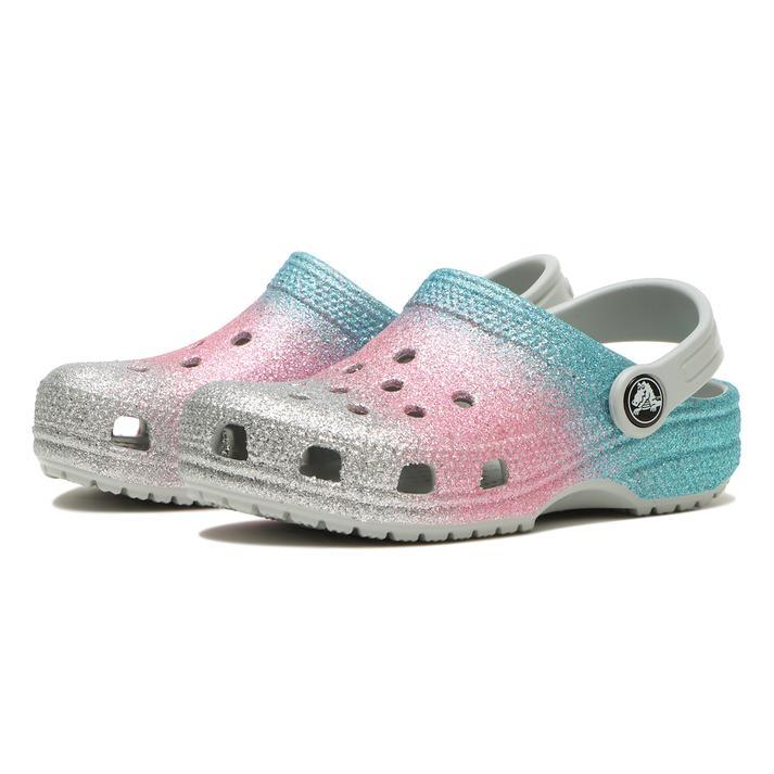 キッズ crocs クロックス 1821 CLASSIC GLITTER CLOG K クラシック グリッター クロッグ キッズ