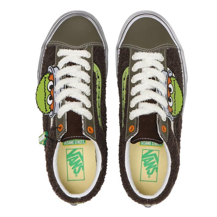 ≪VANS×SESAME STREET COLLECTION≫S VANS ヴァンズ UA STYLE 36 スタイル36 VN0A54F6YJ7 SESAME BLK/GRN｜abc-martnet｜02