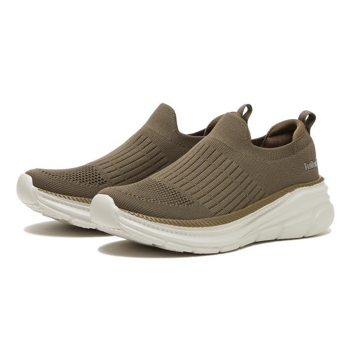 レディース ABC SELECT エービーシーセレクト PL KNIT SLIP ON スリッポン W1032 TAUPE : ABC ...