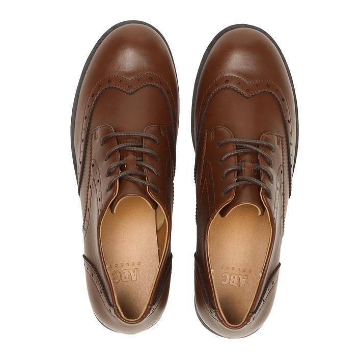 レディース ABC SELECT エービーシーセレクト WING TIP OX 3.5 ウィングチップオックスフォード 3.5 W5040 DK.BROWN｜abc-martnet｜02