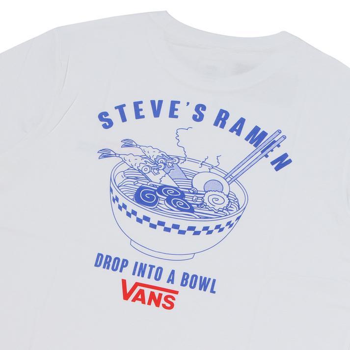 VANS ヴァンズ RAMEN TEE ショートスリーブ VN000JF9WHT WHITE