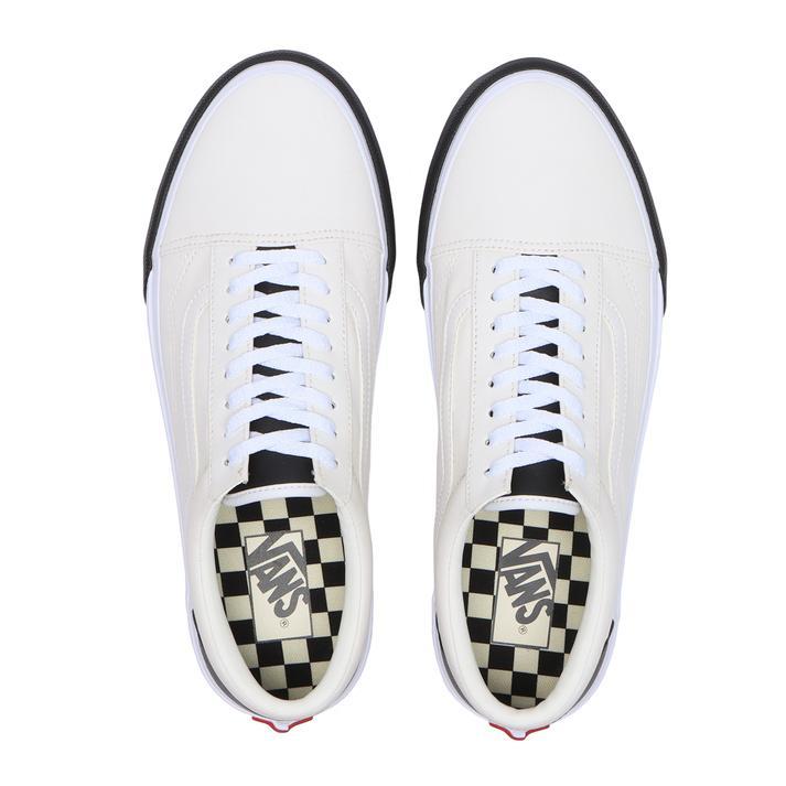 VANS（ヴァンズ） OLD SKOOL オールドスクール V36CF COATED/@ WHITE