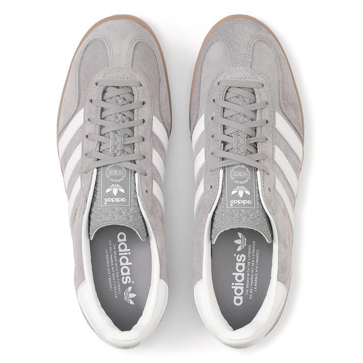 ADIDAS アディダス GAZELLE INDOOR ガゼル インドア ID0978 GREY/FTWR/GUM｜abc-martnet｜02