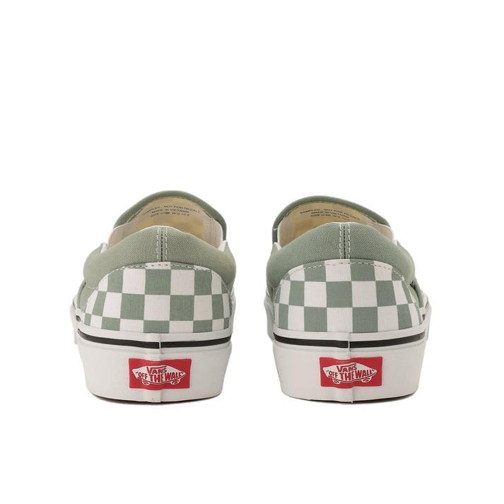 VANS ヴァンズ CLASSIC SLIP-ON クラシックスリッポン VN000BVZCJL CHK ICEBERG GRN｜abc-martnet｜03