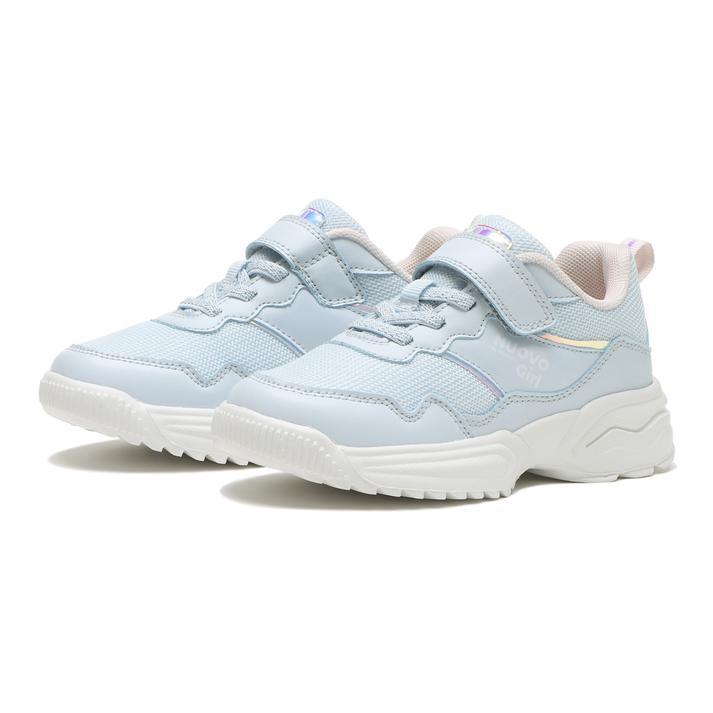 NUOVO（ヌオーヴォ） キッズ 17-22(H) JENNIE ジェニー N9348J LT.BLUE