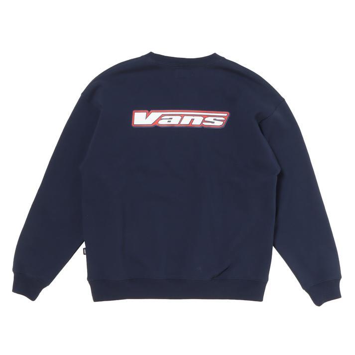 VANS ヴァンズ M SNW LOGO C SWT スウェットクルー 124R1042500 ABC-MART限定 NAVY｜abc-martnet｜02