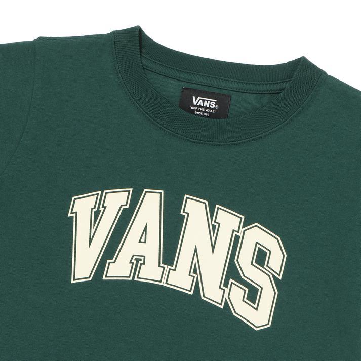 キッズ VANS ヴァンズ K COLLEGE V LOGO BOYS SS TEE ショートスリーブ 124R5010100 ABC-MART限定 GREEN｜abc-martnet｜03