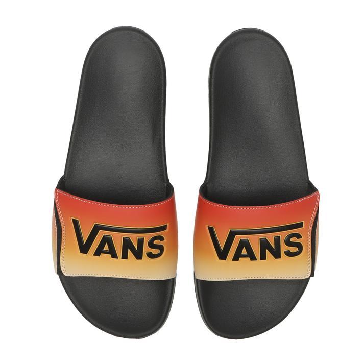 VANS ヴァンズ OVERS SLIDE オーバーズ スライド V7350 BLACK/ORANGE