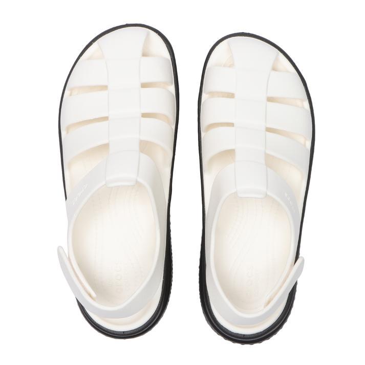 crocs クロックス STOMP FISHERMAN SANDAL ストンプフィッシャーマンサンダル 209938-0WV Chalk｜abc-martnet｜02