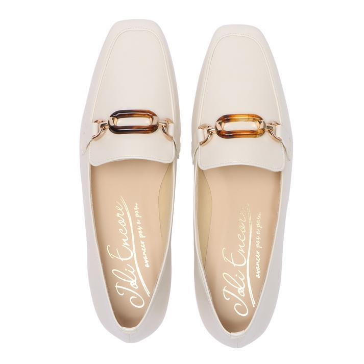 レディース JOLI ENCORE ジョリー アンコール SQUARE CLEARBIT LOAFER