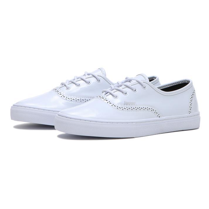 VANS（ヴァンズ） AUTHENTIC オーセンティック V44CF MDLN WHITE/WHITE
