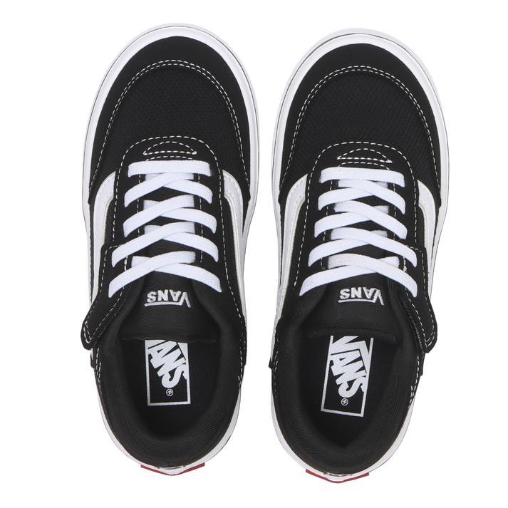 VANS（ヴァンズ） キッズ 17-22 SCLIPT スクリプト V3854K BLACK/WHITE