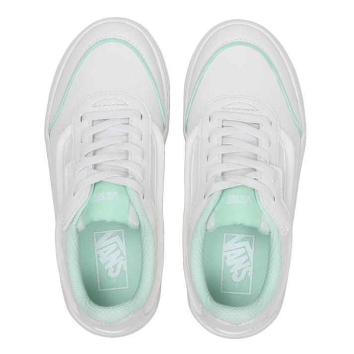 VANS（ヴァンズ） キッズ 17-22 ISSAC イサック V3942K GR.WHITE/GREEN