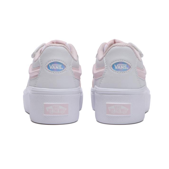 VANS（ヴァンズ） キッズ 17-22 ISSAC イサック V3942K WHITE/PINK