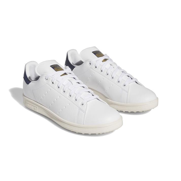 adidas Stan Smith ホワイト ゴルフシューズ org.jpg