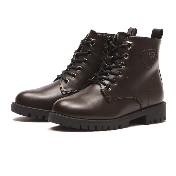 NUOVO（ヌオーヴォ） キッズ 19-24 MIRANDA ミランダ N9371J DK.BROWN