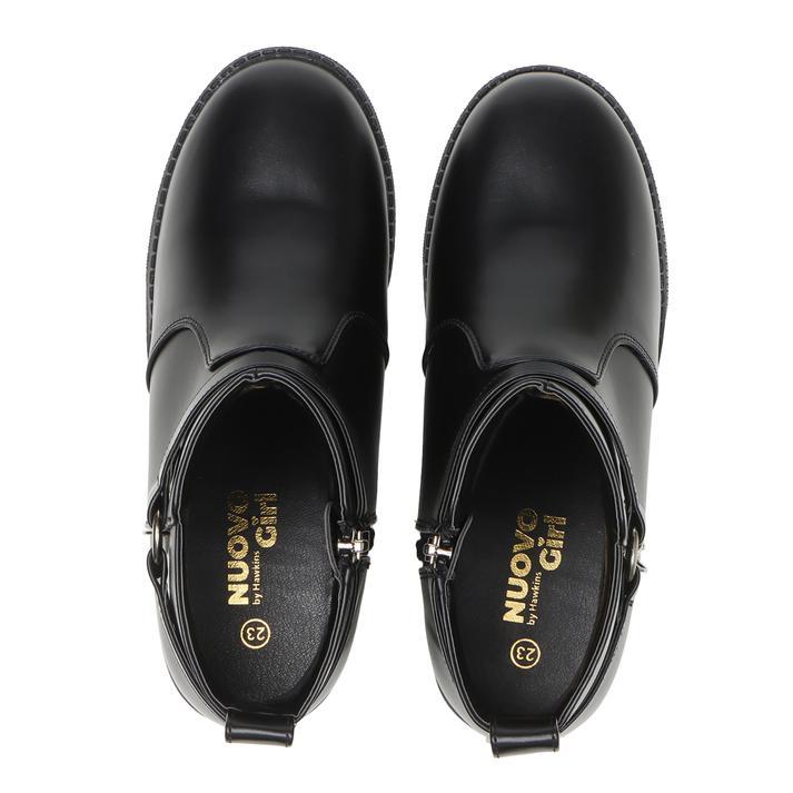 NUOVO（ヌオーヴォ） キッズ 19-24 LUCY ルーシー N9372J BLACK : ABC