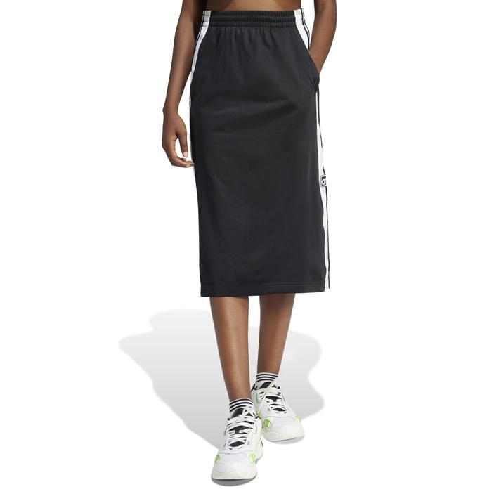 【極美品】adidas ADIBREAKSKIRT ブラック ロングスカート L adidas アディダス スカート レディース ロングスカート Iライン