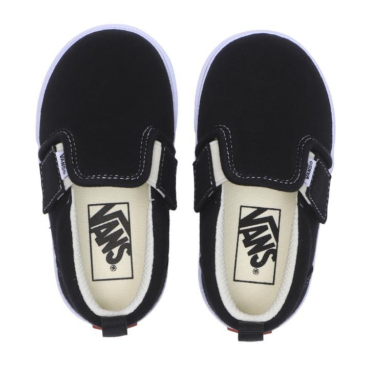 VANS（ヴァンズ） ベビー 12-165(H) SLIP ON スリッポン V98TDL BLACK