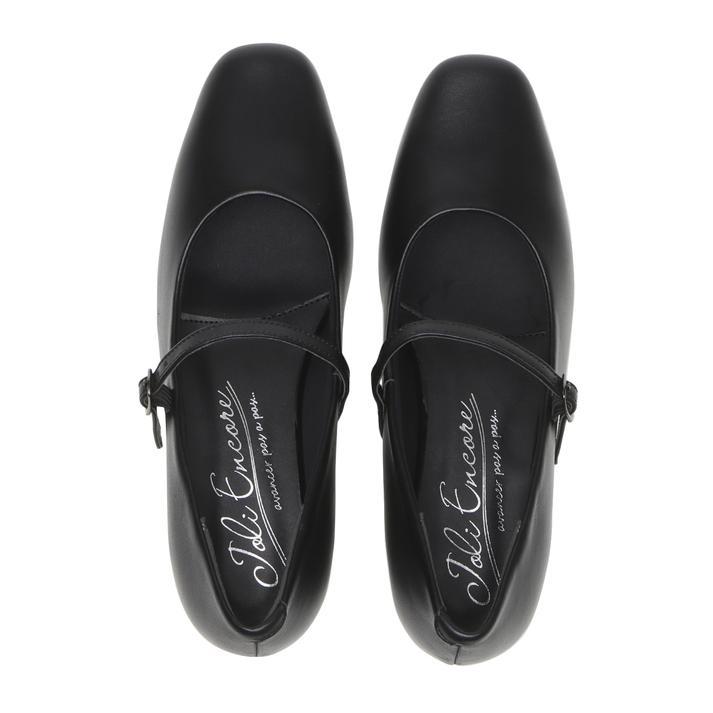 パンプス ローヒール 黒 フラットパンプス 本革 ラボキゴシ ワークス