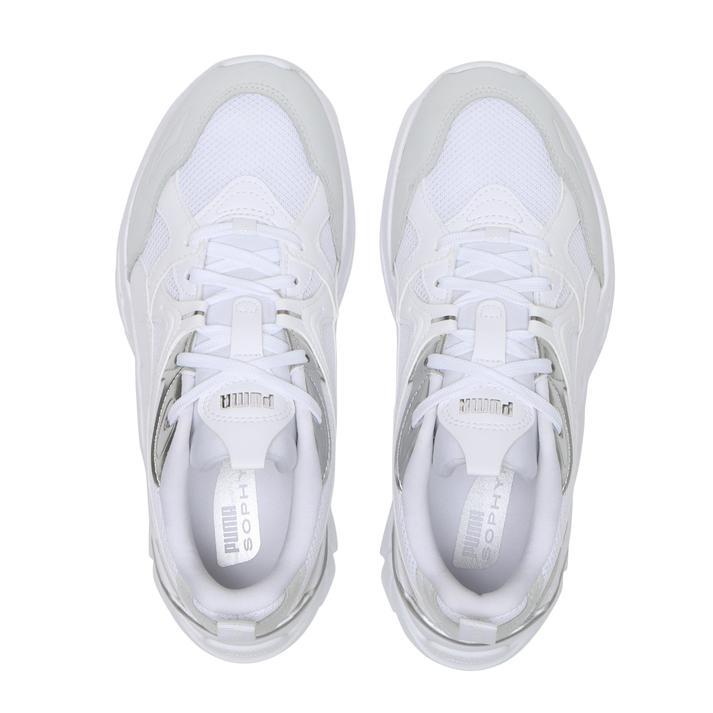 PUMA プーマ W SOPHYR METALLIC 398831 01WHT/SILVER : ABC-MART PUMA プーマ W SOPHYR METALLIC 398831 01WHT/SILVER : ABC-MART