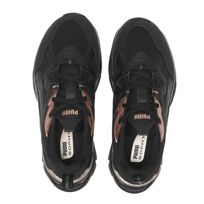 PUMA（プーマ） W SOPHYR METALLIC SOPHYR METALLIC 398831 02BLK/ROSE