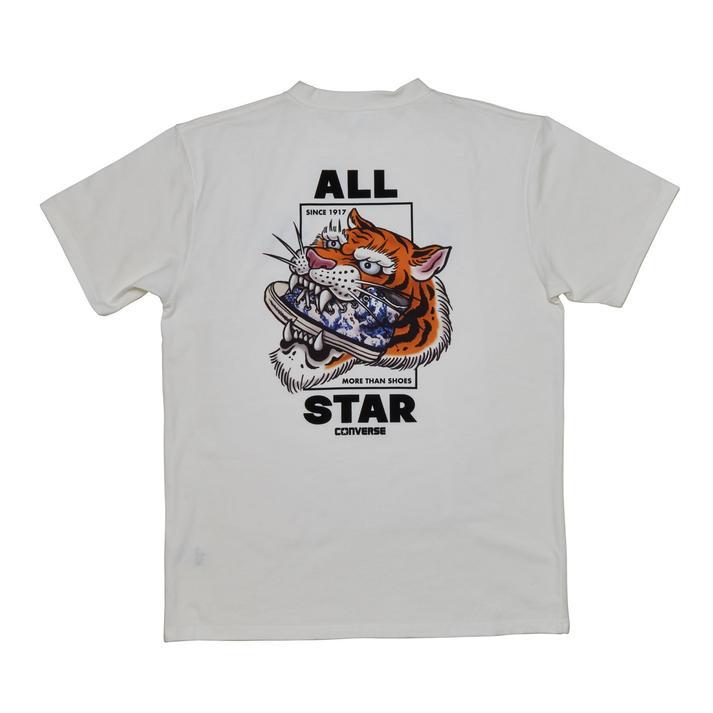 CONVERSE（コンバース） ウェア CV TIGER PRINT T SHIRT CVタイガー
