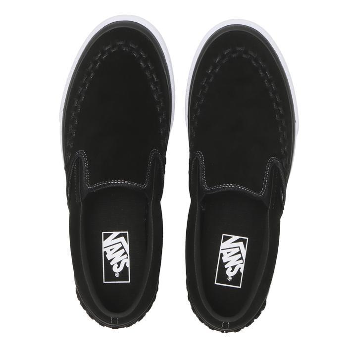 VANS（ヴァンズ） SLIP ON スリッポン V98CF I.LACE BLACK/WHITE : ABC