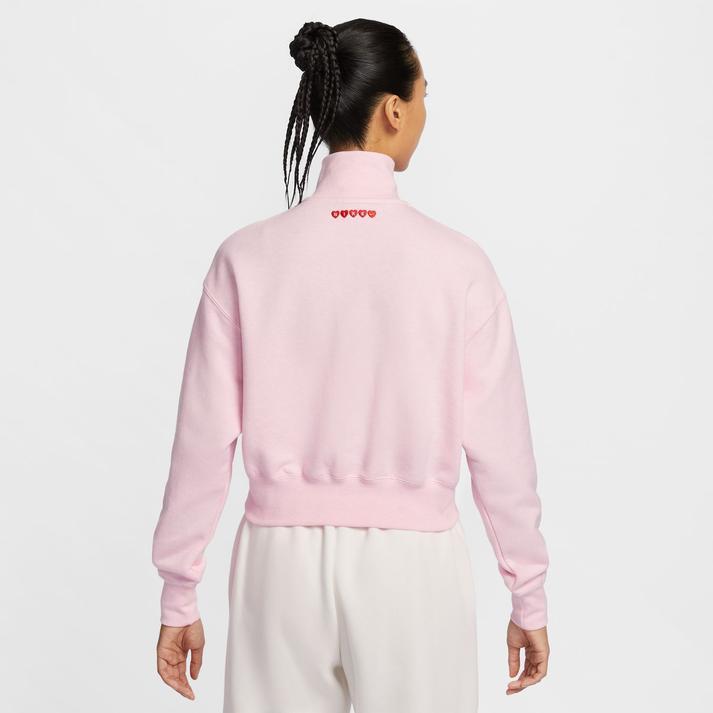 NIKE レディース ナイキ W PHNX QZ CROP GCEL スウェット HV8731 NIKE レディース ナイキ W PHNX QZ CROP GCEL スウェット HV8731