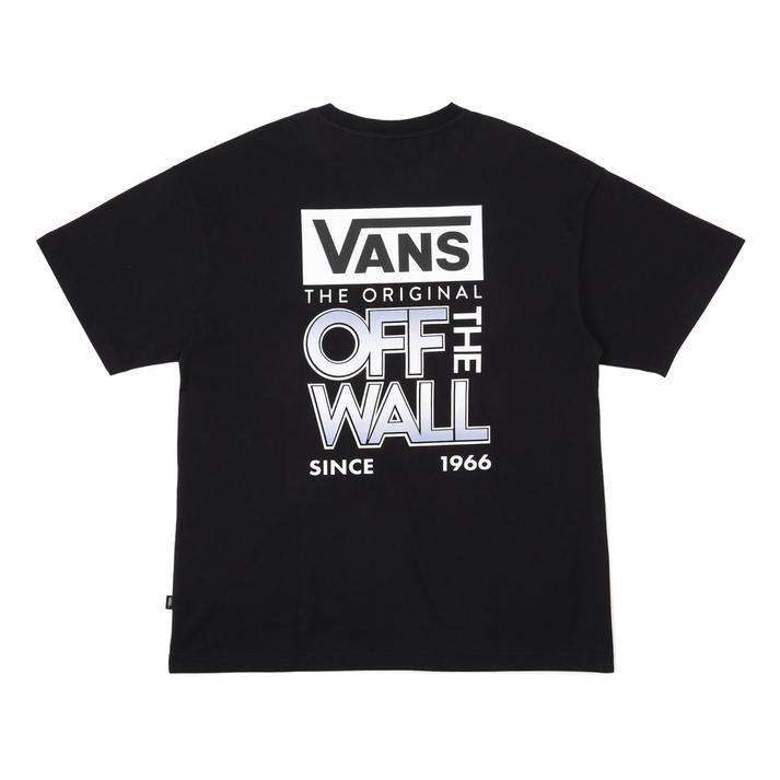 VANS（ヴァンズ） GRADIENT LOGO SS TEE ショートスリーブ VN000NMCBLK