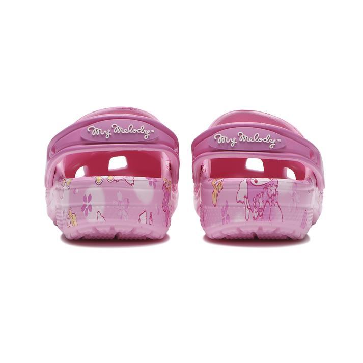 キッズ crocs クロックス 18-21 HK MYMELODY CLS CLG K キッズハローキティマイメロディークラシッククロッグ 211201-90H MULTIの画像