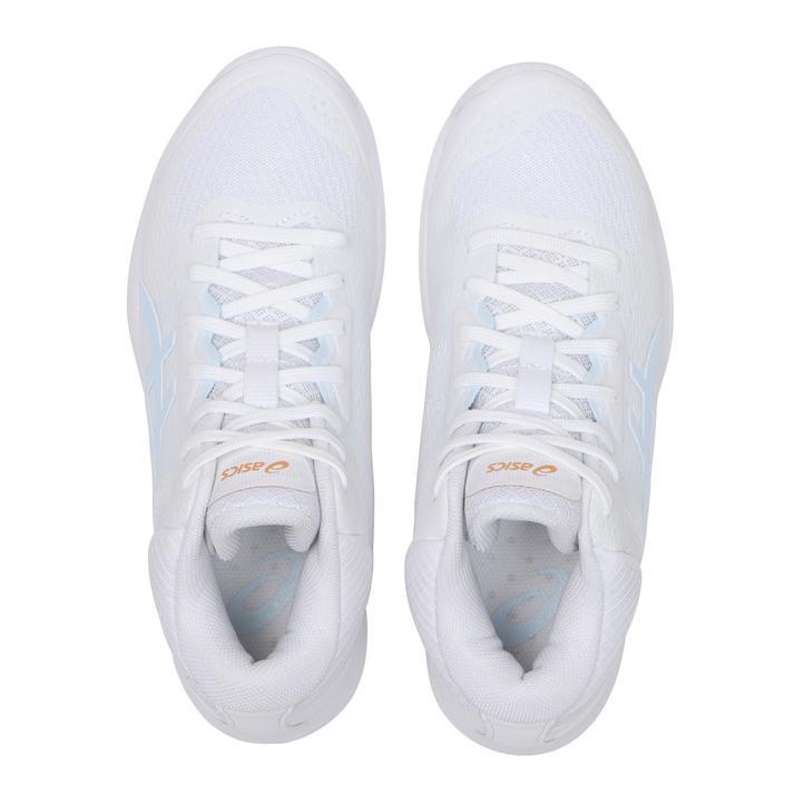 ASICS アシックス LADY GELFAIRY 9 ゲルフェアリー9 1062A007.103 WHITE/L BLUEの画像