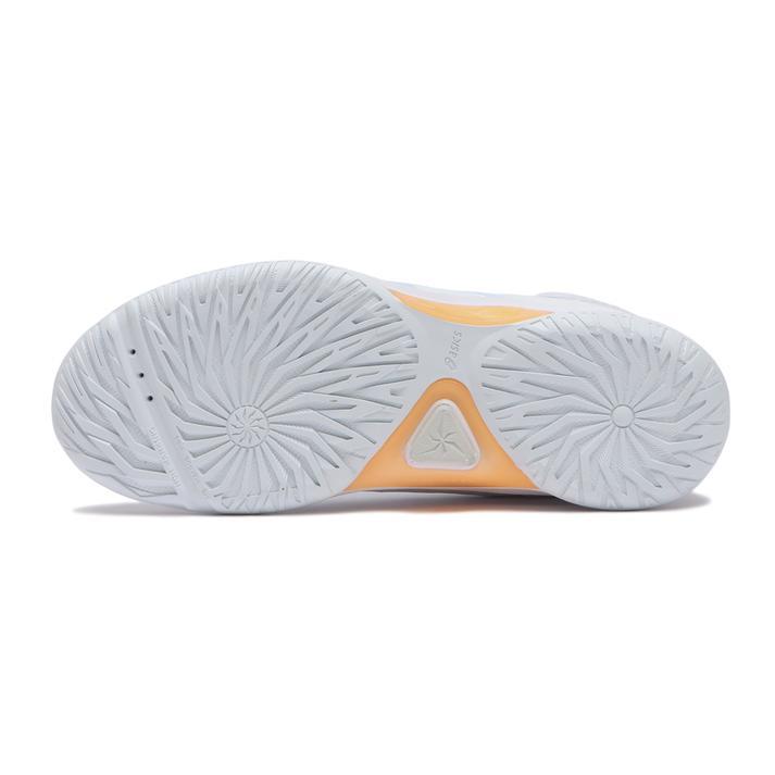 ASICS アシックス LADY GELFAIRY 9 ゲルフェアリー9 1062A007.103 WHITE/L BLUEの画像