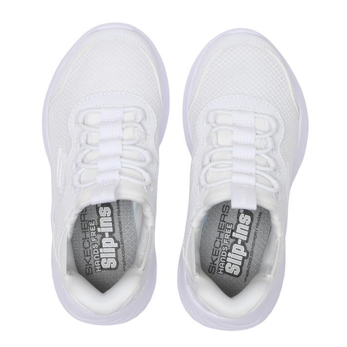 キッズ SKECHERS スケッチャーズ 17-23 BOUNDER バウンダー 403822L WHTの画像
