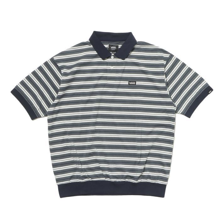 VANS（ヴァンズ） VANSアパレル(WJ) M CAVEJERSEY Border PoloShirt