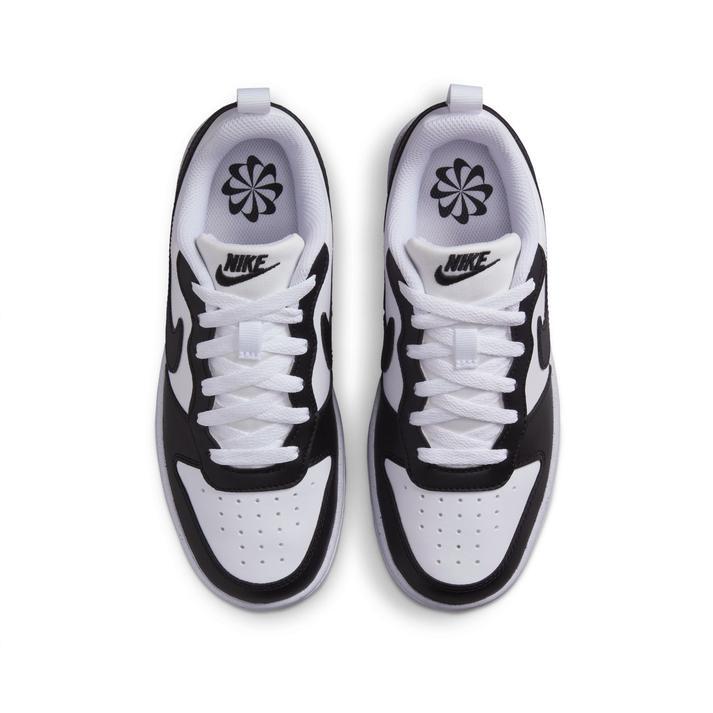 ジュニア NIKE ナイキ 225-25(H)COURTBOROUGHLOWRECRAF コート ボロー LOW リクラフト GS KDV5456 131WHT/BLKの画像