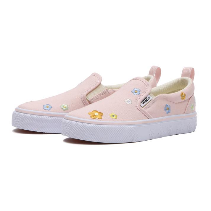 ウッポン VANS（ヴァンズ） キッズ 17-22(H) SLIP ON スリッポン V98PS EB.FLW