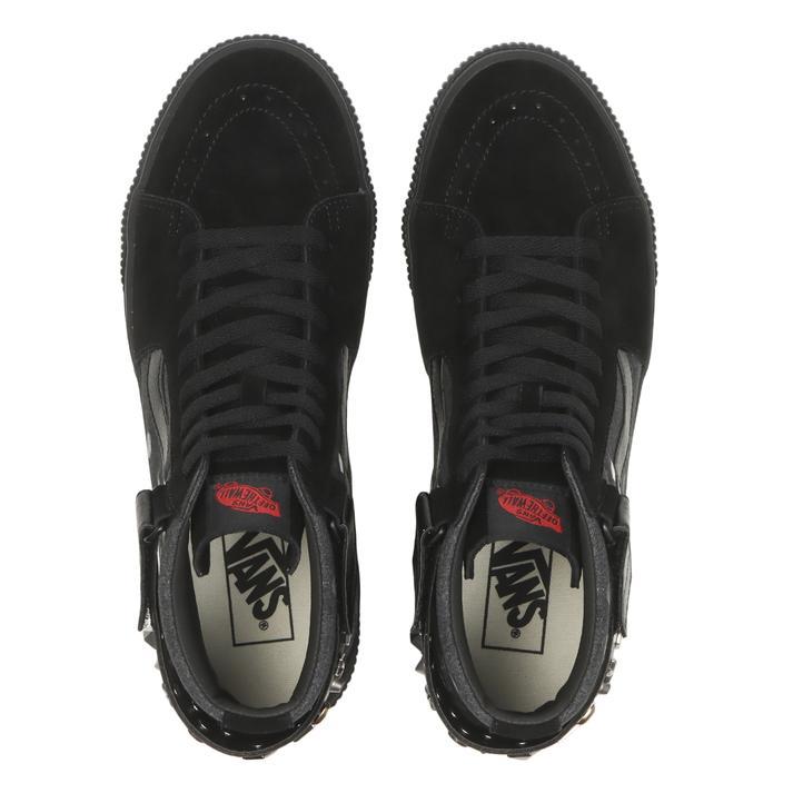 VANS（ヴァンズ） SK8-HI スケートハイ V38CF STDBLT BLACK/BLACK