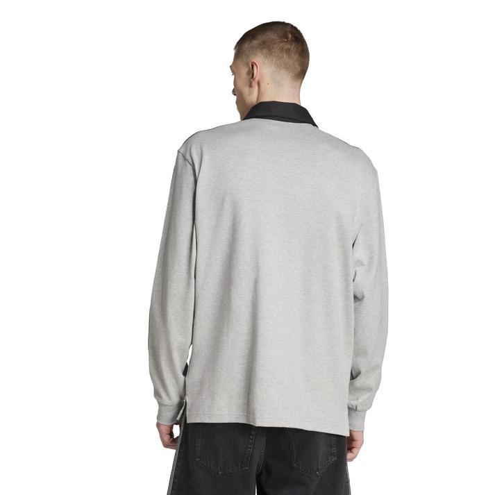 adidas（アディダス） U RUGBY POLO LS ロングスリーブ JY1399 MGREY