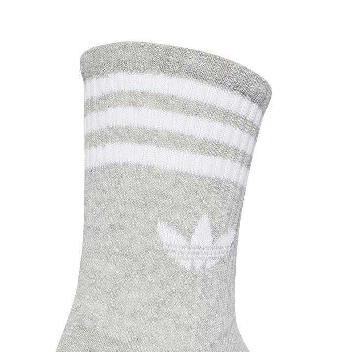 adidas（アディダス） U 3S CREW S 3P 3Pソックス JV7403 WHIT/MEDI