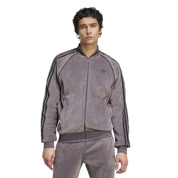 adidas（アディダス） U VELOUR SST TT アウター JX1562 GREYSTRATA