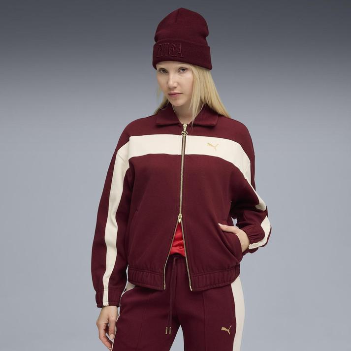 PUMA（プーマ） W T7 RELAXED TRACK JACKET アウター 633960 96RUBY